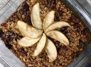 Apple and Fig Baked Oatmeal